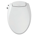 Brondell Bidet Toilet Seat Non-Electric Swash Ecoseat, Fits Elongated Toilets, White - Dual Nozzle System, Ambient Water Temperature - Bidet with Easy Installation