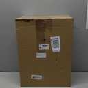 Vicenpal 4 Pack Toy Storage Containers with Lids Brick Shaped Kids Toy Organizer Box Plastic Clear Stackable Bin Chest for Building Block Dolls(Small,Red, Yellow, Blue, Green)