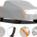 munirater All Weather Heavy Duty Outdoor Pickup Truck Cover Sun Rain Replacemenet for Universal Pickup Truck up to 210 L x 70 W x 65 H