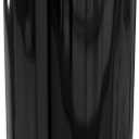 Oriental Furniture 24" Solid Black Porcelain Umbrella Stand