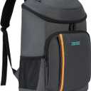 TOURIT Cooler Backpack 30 Cans Lightweight Insulated Backpack Cooler Leak-Proof for Men and Women (Dark Grey)