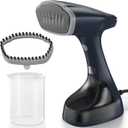 BEAUTURAL Handheld Garment Steamer for Clothes, Handheld steamer with Foldable Design, Easy to Remove Wrinkles, 1500W, 25-Second Fast Heat up, 2 Steam Level Setting with Continuous Steaming (Dark Blue)