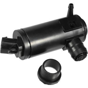 Motoforti Windshield Washer Motor Pump, for Honda Civic 2017-2021, Plastic, with Grommet, 76806-TBA-A01, Black