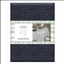 Lintex Rectangle Tablecloth 60in x 102in (152x259 cm), Seats 8 to 10, Set of 1. Blue Grey Color