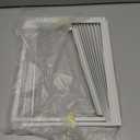 LBG Products Window Air Conditioner Side Panel and Frame Set, AC Accordion Filler Kit, Fits Most 12000BTU Window Air Conditioners