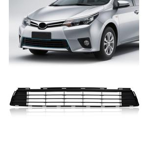 YUWUTF Front Bumper Grille Compatible with 2011-2013 Toyota Corolla Direct Replacement for 5311202280 TO1036125
