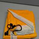 Toy Storage for Lego Play Mat Bag  Duplo Toy Organizer Storage Bag by Drawstring for Kids Tidy Toy with Lips can as Gift (Orange 47 inch)