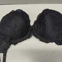 Women's Black Lace Bra, 36 D 