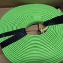 RAINPOINT Sprinkler Hose with Holes 50FT, Flat Soaker Hose with Stakes, Lightweight Water Irrigation Sprinklers System for Garden, Lawn and Yard