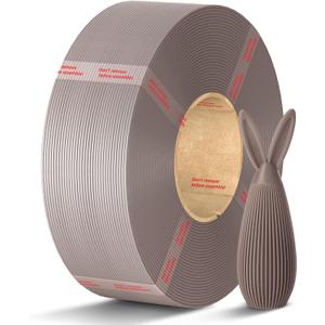 ANYCUBIC PLA Filament Refill 1.75mm, 3D Printer Filament, for Reusable Spools, Dimensional Accuracy +/- 0.02mm, Fit with Most Reusable Spools, 1KG, Brown