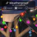 360 LED String Lights 132ft, 8 Lighting Modes Plug in Fairy String Lights for Bedroom Classroom Patio Garden Wedding Party Christmas Tree Outdoor Indoor Decorations Multicolor