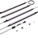 Maygrove Grow Lights for Indoor Plants, Tunable Spectrum 2FT LED Growing Lamp 28W (4 x 15W), T5 Grow Light Strip for Seed Starting, Vegetables, Linkable, Black, 4-Pack