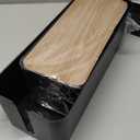 YUANYE Cable Management Box Cable Management Kit for Power Strip to Hide Wires,Cord Organizer Boxes,Safe ABS Material Wire Organizer of Cable Clips Sleeve for Home & Office,3Pack128PCS /Black