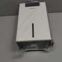 KeepGlad Dehumidifier, 98OZ Dehumidifiers for Home(1000sq.ft), Humidity Display Dehumidifier for Basement Bathroom Bedroom, Auto Shut Off, Washable Filter, Drain Hose, Timer, 7 Ambient Lights, Khaki