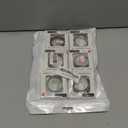 Intended for Samsung Galaxy Watch 7 40mm 44mm Case Built-in Screen Protector Hard PC Rugged Bumper Resistant Protective Face Cover for Galaxy Watch 7 (10PACKS, 40MM)