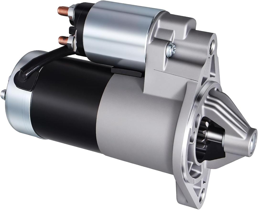 TUCAREST 17749 Starter (For 4.0L) Compatible With Je-ep 1999-2001 Cherokee, 99-02 Grand Cherokee, 99-02 Wrangler TJ [OE# 56041012AB 56041012AC SMT0077 410-48052 SMT0077]