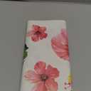 RoomMates RMK3904SCS Tropical Hibiscus Flower Peel and Stick Wall Decals, Pink, Green, Orange