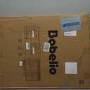 Babelio Baby Gate for Doorways and Stairs, 26"-40" Auto Close Dog Gate, PressGuard C5, Easy Install Pressure Mounted Gate, fits for Narrow and Wide Doorways, Safety Gate Door for Child and Pets (White)