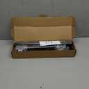 Closet Rods for Hanging Clothes, 17 to 84 Inches Stepless Adjustable Metal Closet Rod, 1.3 Inches Heavy Duty Clothes Hanging Rod for Closet Wardrobes Laundry RV, Black