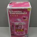 Marlrin Claw Machine for Kids, Mini Vending Machine Girls Unicorn Toys, Candy Grabber Prize Dispenser with Sound & 20 Mini Plush Toys, Electronic Arcade Game Indoor Toy for Home Party Birthday Gifts