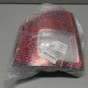 Rear Stop Brake Tail Light with Halogen Lamp Bulb Replacement for 2011 2012 2013 2014 Jeep Compass (Left Driver)