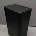 TIPGO Bathroom Trash Can with Lid, 10 Liter/ 2.6 Gallon Slim Garbage Can, Small Trash Bin Waste Basket with Pop-Up Lid for Kitchen, Bedroom, Living Room, Office (Black)