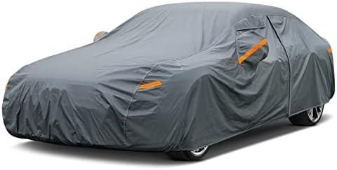GUNHYI 16 Layers Car Cover Waterproof All Weather, Heavy Duty Outdoor Car Cover Size Unspecified