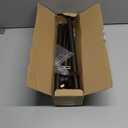 Modern Antique Brown Bronze Curtain Rods for Windows 48 to 84 Inches Adjustable Heavy Duty 1" Diameter Window Rod with Decorative Finials for Outdoor Farmhouse Bedroom Kitchen Living Room