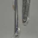 STORAGE MANIAC Hanging Closet Rod, Adjustable Width and Height Closet Hanging Organizer, Space-Saving Clothes Hanging Bar, Closet Extender Hanging Rod Double Closet Hanging Rod, 1 Pack Chrome