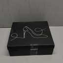 mysoft Women's Western Cowboy Boots Embroidered Mid-Calf Pointed Toe Cowgirl Boot (7.5, Light Brown)