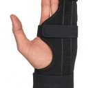 Metacarpal Finger Splint Hand Brace | Little Pinky Finger Splint For Boxer Fractures l Broken Ring or Hands Cast |Trigger Immobilizer Straightener l Ulnar Gutter Support | Boxer Brace LEFT S/M