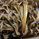 Premium Mexican Style Artificial Palm Thatch Roof Rolls. 5 Lengths, 2 Colors. Waterproof. Easy Install. Ideal for Tiki Bars, Parties, Gardens & Fences (10ft x 16in - Palm Color Thatch)