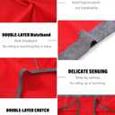 POKARLA Womens Cotton Underwear High Waist Full Coverage Briefs Soft Breathable Postpartum Panties Stretch Underpants (M)