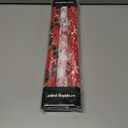 MAYPLUSS Christmas Wrapping Paper Rolls - 17" X 120" Per Roll - Classic Vintage Funky Red Santa Claus, Snowflakes, and Plaid Pattern Christmas Gift Wrap Present Paper for Holiday, Festive Celebrations