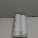 Maxdot 60pcs 5oz Dessert Cups, Disposable Ice Cream Cups, Paper Frozen Yogurt Bowls, for Hot and Cold Foods, Suitable for Gelato or Mousse(Gray Blue)