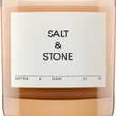 SALT & STONE Scented Candle for Women & Men | Hand-Poured, Aromatic & Fragrant | Coconut & Soy Blend Wax | 100% Cotton Wick | Long-Lasting 50 Hour Burn Time (8.5 oz) (Saffron & Cedar)