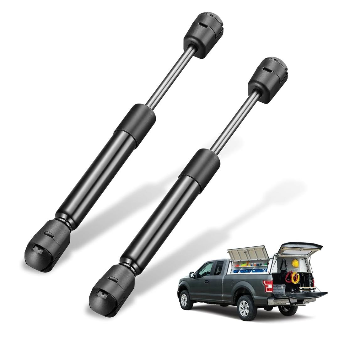 BDFHYK 8195582 7.5inch 180N/40.5LBS Gas Shocks Struts Lift Support for Leer Camper Shell Rear Topper Window Pickup Cap Canopy Toolbox Cabinet Lid Motorhome Door Gas Springs, Set of 2
