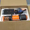 AC-DK 5500 lb ATV/UTV Winch Synthetic Rope Kits, 12V Winch with Wireless Remote for Off Road Trailer Boat RV Towing Winches, Waterproof Winch with Mounting Plate and Wired Remote