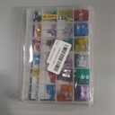 120 PCS Blade Fuses Assortment Kit, Car Fuses Assortment Kit- Standard & Mini & Low Profile Mini Fuse (2A 5A 10A 15A 20A 25A 30A 35A),Replacement Fuses for Car, Boat, SUV, Auto, RV, Truck