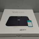 Wyze Smart Scale, Scale for Body Weight, Digital Bathroom Scale for Body Fat, BMI, and Heart Rate, Body Composition Analyzer with App, Batteries Included, Bluetooth, 400 lb, Black