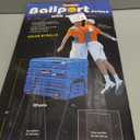 Tourna Ballport Deluxe Tennis Ball Hopper with Wheels