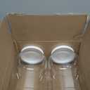 kitchentoolz 1 Gallon Large Plastic Mason Jar with Airtight Lid - Tall Storage & Pantry Container - Made in USA - Pack of 2