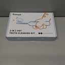 Bobopal Dog Tooth Brushing Kit,3-in-1 Dog Teeth Cleaning Tools,Ultrasonic Electric Toothbrush & Plaque Remover for Dogs with Water Flosser for Teeth,2 Modes & 3 Intensity Levels,IPX7,1100mAh Battery