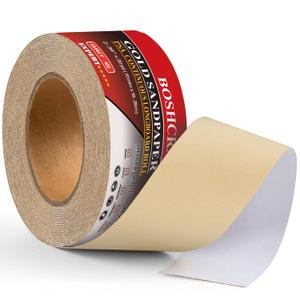 400 Grit PSA Longboard Sandpaper, 20-Yard Long Continuous Roll 2-3/4" Wide Self-Adhesive Sanding Paper for Auto Body Woodworking Metalworking