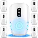 2025 Upgraded Ultrasonic Pest Repellent Indoor Insect Repeller, Pest Control, Repellent Roach, Mouse, Bugs, Mosquito, Mice, Spider, Ant, Rodent Repellent Ultrasonic Plug in, 3 Mode Switching, 5 Pack