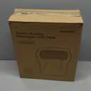 hlthsky Shiatsu Neck and Back Massager with Heat, Neck Massager for Pain Relief deep Tissue, 3D Kneading Massage Pillow for Back, Shoulder, Leg, Gifts for Mom, Dad, Women (Black)