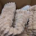 Khaki Throw Blanket for Couch Sofa 50x60 inches Striped Fleece Blankets Room Home Decor Lightweight Plush Soft Cozy Gifts for Women Mom Girls