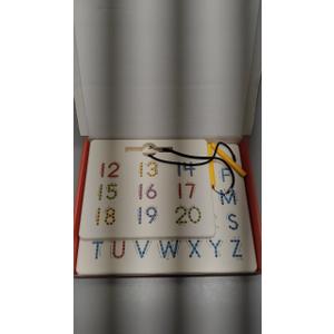 GAMENOTE Double Sided Magnetic Letter & Number Board Set  Alphabet & Numbers Tracing Board for Toddlers, ABC Uppercase & Lowercase Practicing, Math Learning, Educational Toys for Kids