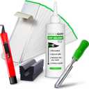 Wedge Guys Golf Grip Kits for Regripping Golf Clubs - Professional Quality - Options Include Hook Blade, 15 or 30 Tape Strips, 5 or 8 oz Solvent, Grip Tape Remover, Bench Vise & Rubber Clamp