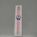 Letoff Women Girl Analog Fashion Watch, Colourful Dial with Arabic Numerals, Silicone Band, 30M Water Resistant